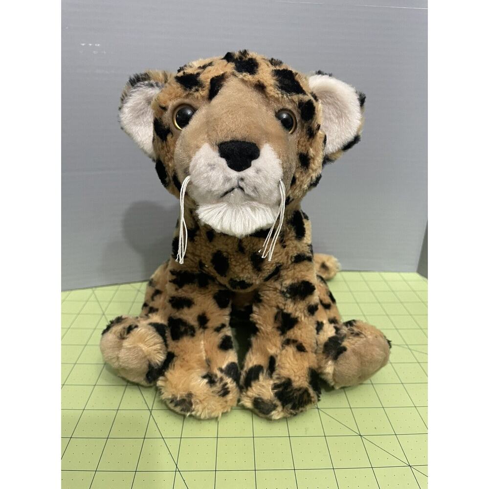 Adventure Planet Plush Leopard Cheetah Cub 10” Stuffed Animal Toy Realistic